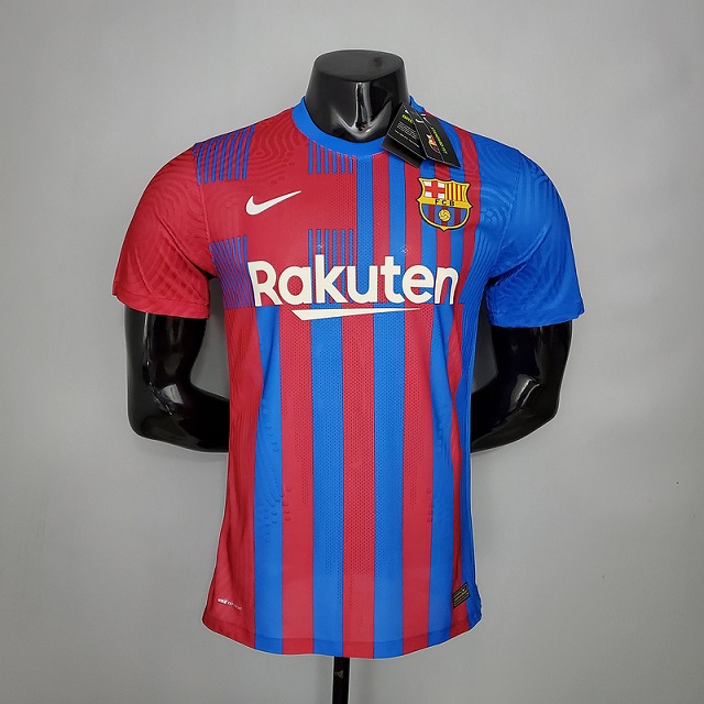 AAA Quality Barcelona 21/22 Home Soccer Jersey(Player)